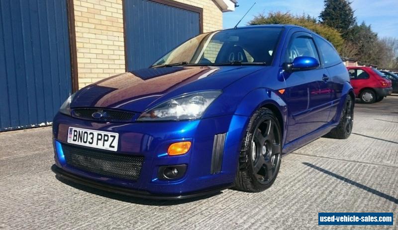 2003 Ford Focus for Sale in the United Kingdom