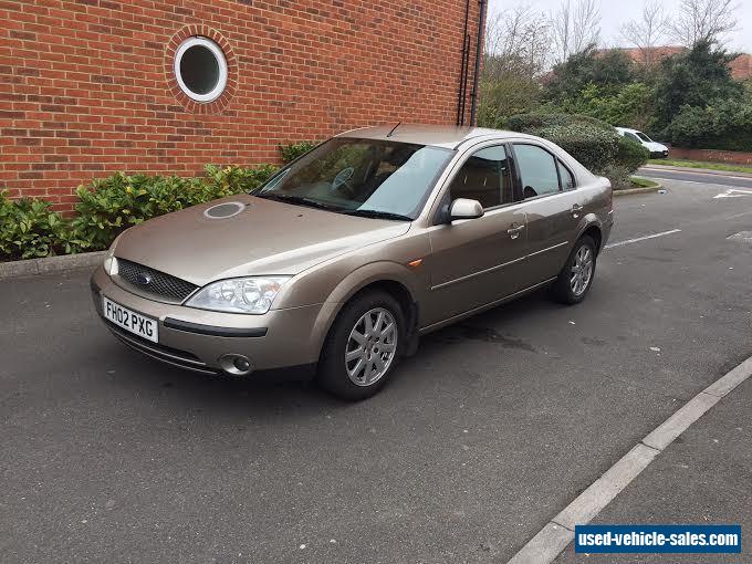 2002 Ford MONDEO ZETEC for Sale in the United Kingdom