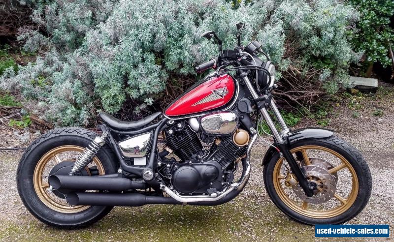 yamaha virago 750 bobber