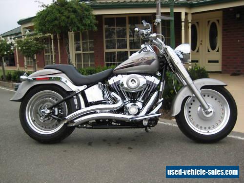 used harley fatboy