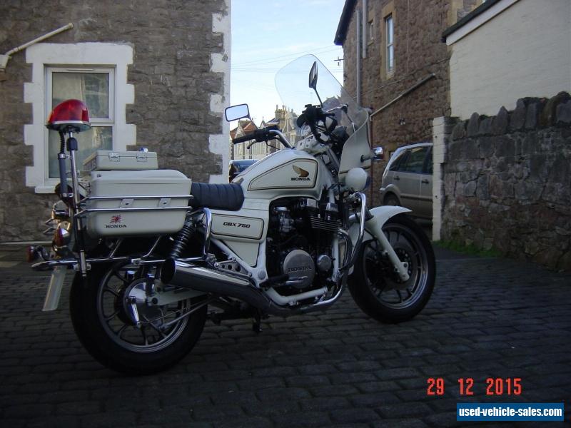 Honda cbx 750 police specs #7