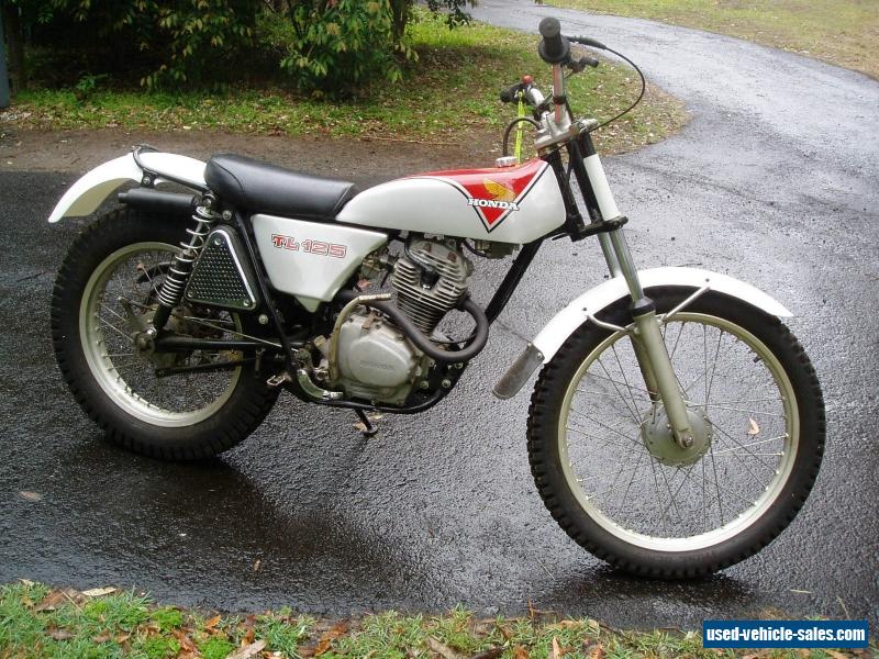 honda tl 125 motorcycle for sale