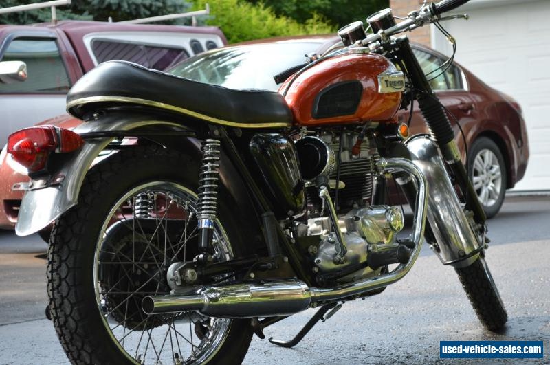 1969 Triumph Bonneville For Sale In Canada