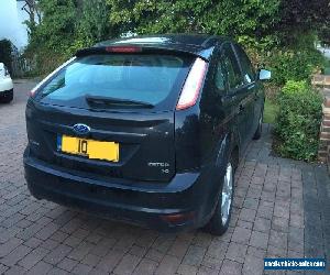 2010 10 FORD FOCUS ZETEC 100 BLACK 1.6 1 OWNER + 38K MILES FULL FORD HISTORY