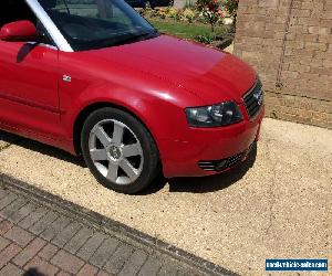2004 AUDI A4 RED CONVERTABLE-  2.4l - PRICED TO SELL
