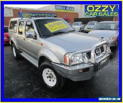 2006 Nissan Navara D22 ST-R (4x4) Grey Manual 5sp M Dual Cab Pick-up for Sale