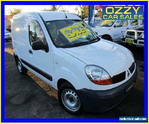 2006 Renault Kangoo X76 Integral White Automatic 4sp A Van