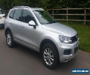 2010 VOLKSWAGEN TOUAREG SE 3.0 V6 TDI B-TECH SILVER