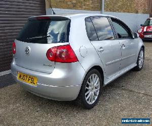 2007 VOLKSWAGEN GOLF GT TDI 140 SILVER