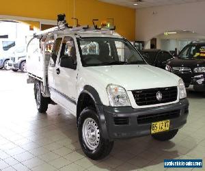 2005 Holden Rodeo RA MY05 LX White Automatic 4sp A Cab Chassis