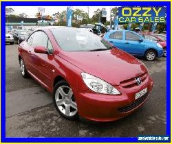 2004 Peugeot 307 CC Dynamic Maroon Manual 5sp M Cabriolet for Sale