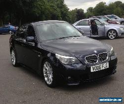 2006 BMW 525D M SPORT AUTO BLACK full service history  for Sale