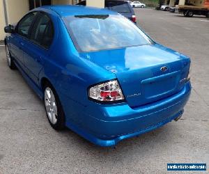 FORD FALCON XR6 BA SEDAN 5 SPEED MANUAL DAMAGED STATUTORY WRITE OFF 