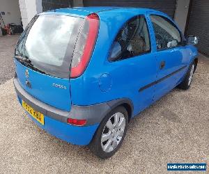 2001 VAUXHALL CORSA CLUB 12V BLUE