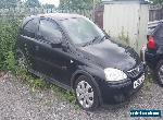 2006 VAUXHALL CORSA SXI CDTI BLACK 1.3 CHEAP TAX / DAMAGED SEE PICS for Sale