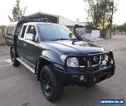 2008 Nissan Navara D40 ST-X Blue Manual 6sp M 4D UTILITY for Sale