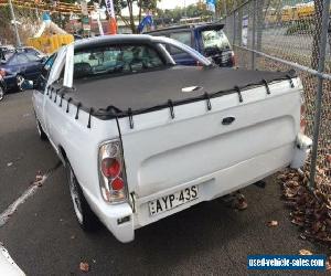 2003 Ford Falcon White Automatic 4sp A Utility