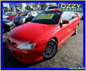 2004 Holden Commodore VY II S Red Automatic 4sp A Sedan