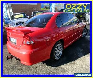 2004 Holden Commodore VY II S Red Automatic 4sp A Sedan