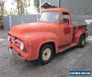 1955 FORD F100 LHD Y BLOCK MANUAL TRANS CLEAN DRY PROJECT TRUCK 