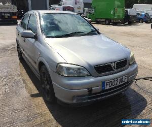 2002 VAUXHALL ASTRA LS 16V GREY