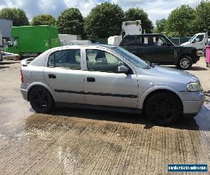 2002 VAUXHALL ASTRA LS 16V GREY