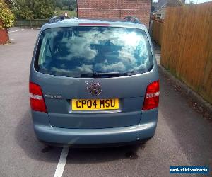 vw touran 1.6 7 seater