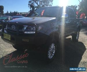 2009 Toyota Hilux GGN25R 09 Upgrade SR5 (4x4) Grey Manual 5sp M