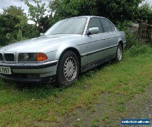 1997 BMW 728 I AUTO SILVER Spares or repair for Sale