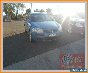 2005 Volkswagen Golf 1K 2.0 TDI Comfortline Blue Manual 6sp M Hatchback