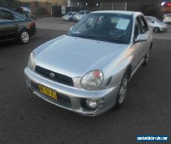 2002 Subaru Impreza MY02 RS (AWD) Silver Manual 5sp M Sedan for Sale