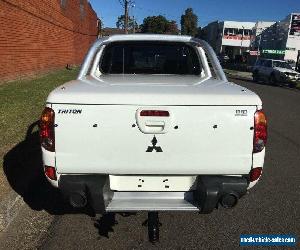 2007 Mitsubishi Triton ML GLX-R (4x4) White Manual 5sp M Dual Cab Utility