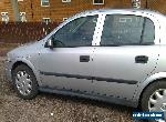 2002 VAUXHALL ASTRA LS 8V AUTO SILVER for Sale