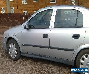 2002 VAUXHALL ASTRA LS 8V AUTO SILVER