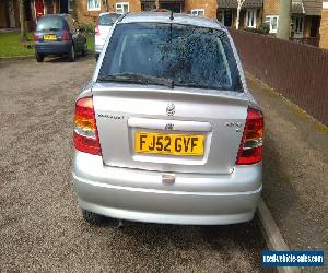 2002 VAUXHALL ASTRA LS 8V AUTO SILVER