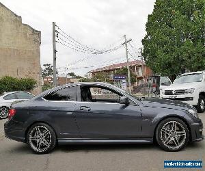 2012 Mercedes-Benz C63 C204 MY12 AMG SPEEDSHIFT MCT Charcoal Grey Automatic 7sp