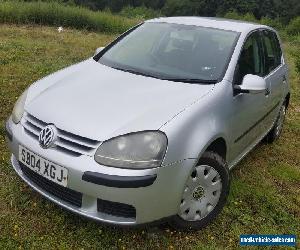 2004 VOLKSWAGEN GOLF 1.4 FSI S SILVER 57624 miles onlly