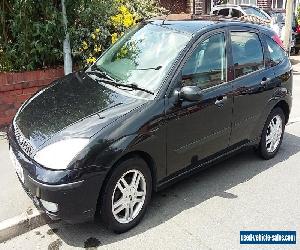 Ford Focus Zetec Black 2001 Petrol 1.6