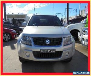 2008 Suzuki Grand Vitara JB MY09 Silver Manual 5sp M Wagon