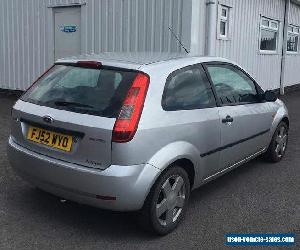 2002/52 Ford Fiesta Zetec Silver 1.4 Petrol 6 Months MOT