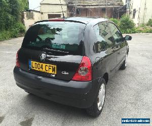 2004 Renault Clio 1.4 16V Petrol Automatic 12 Month MOT Black Extensive History