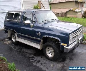 Chevrolet: Blazer Silverado K5