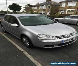 2007 VOLKSWAGEN GOLF MATCH TDI 105 SILVER NO RESERVE for Sale