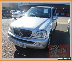 2002 Mercedes-Benz ML W163 320 (4x4) Silver Automatic 5sp A Wagon for Sale