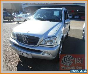 2002 Mercedes-Benz ML W163 320 (4x4) Silver Automatic 5sp A Wagon