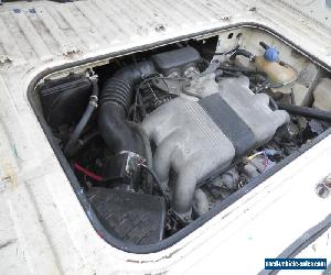 VW Transporter fitted with an 6 cylinder SVX Subaru engine, "THERE ARE NO HILLS"