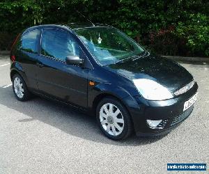 FORD FIESTA 1.4 BLACK 3DR WITH FULL LEATHER