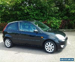 FORD FIESTA 1.4 BLACK 3DR WITH FULL LEATHER