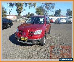 2004 Mitsubishi Outlander ZE LS Maroon Automatic 4sp A Wagon for Sale