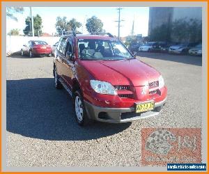 2004 Mitsubishi Outlander ZE LS Maroon Automatic 4sp A Wagon